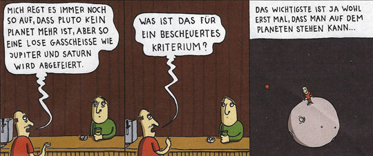 Comicstrip "Lose
              Gasscheiße" von Hannes Richert, Eulenspiegel,
              Ausschnitt