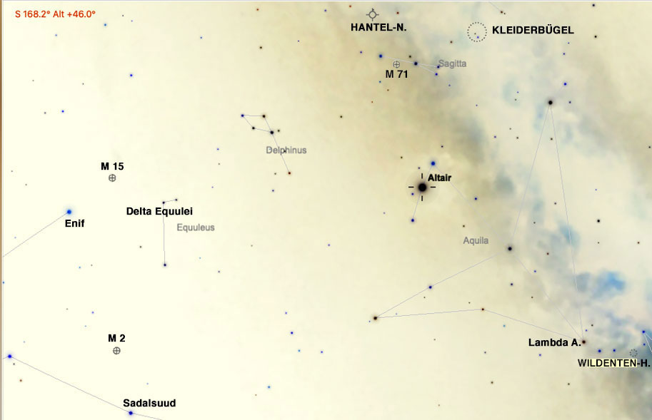 Wanderung durch
              das Altair-Gebiet